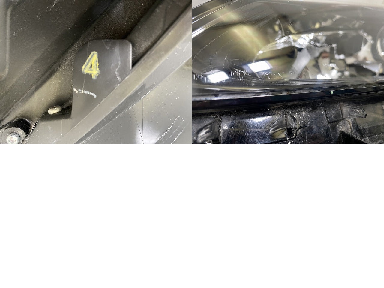 NX 200t/AGZ10/AGZ15 300h/AYZ10/AYZ15 純正 左 ヘッドライト/ランプ LED レベライザー 刻印4 KOITO 78-14 レクサス(147647)