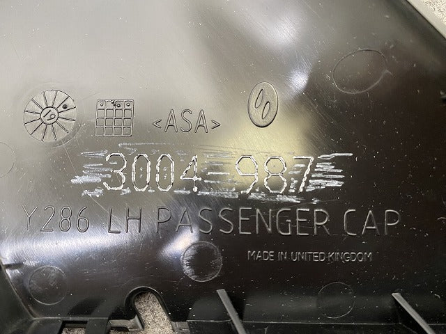新品!S80 純正 左 ドアミラー カバー 下部 3004-987 V30716502 素地 ボルボ(147791)