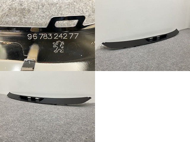 新品!2008 A94HN01 純正 リア バンパー スポイラー付 099982-ASSY/96 783 242 77 1610106880 サフ プジョー(147798)