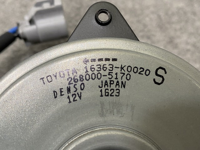 HR-V 純正 コンデンサーファンモーター 16363-K0020 16363-K0020 ホンダ(147841)