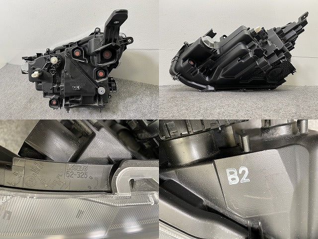 ヤリスクロス MXPB10/MXPB15 ハイブリッド/MXPJ10/MXPJ15 純正 右 ヘッドライト/ランプ LED レベライザー 刻印B2 KOITO 52-325(147846)