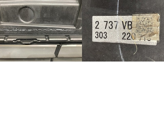 アルファード 30系/AGH30W/AGH35W/GGH30W/GGH35W/AYH30W 純正 後期 フロント バンパー スポイラー付 52119-58610/20 220 トヨタ(147869)