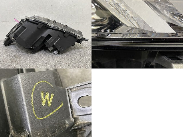 クラウン 210系/ARS210/GRS210/GRS211/GRS214/AWS210/AWS211 純正 右 ヘッドライト LED レベライザー 刻印W 30-443 81110-30M01(147993)