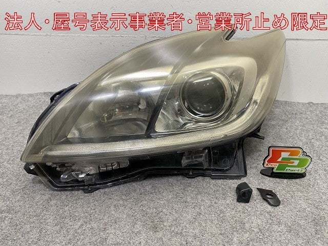 プリウス 30系/ZVW30 純正 後期 左 ヘッドライト/ランプ キセノン HID