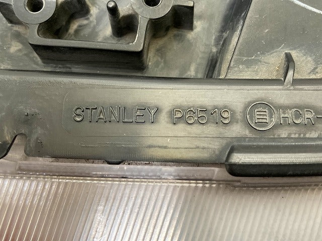 eKワゴン H82W 純正 左 ヘッドライト/ランプ レベライザーハロゲン STANLEY P6519 三菱(148125)