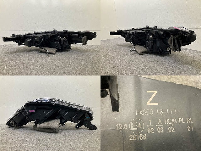 ジャンク!カローラ クロス ZSG10/MXGA10/ZVG11/ZVG15/ZVG13/ZVG16 純正 右 ヘッドライト LED レベライザー 刻印Z HASCO 16-177(148160)