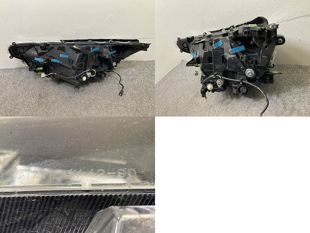 ジャンク!RAV4 ラブ4 MXAA52/MXAA54/AXAH52/AXAH54 純正 前期 右 ヘッドライト LED レベライザー 刻印E STANLEY 42-90 トヨタ(148176)