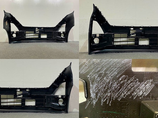 ルークス ハイウェイスター B44A/B45A/B47A/B48A 純正 後期 フロント バンパー 62022 7NK-0 チタニウムグレーメタリック KBW 日産(148258)