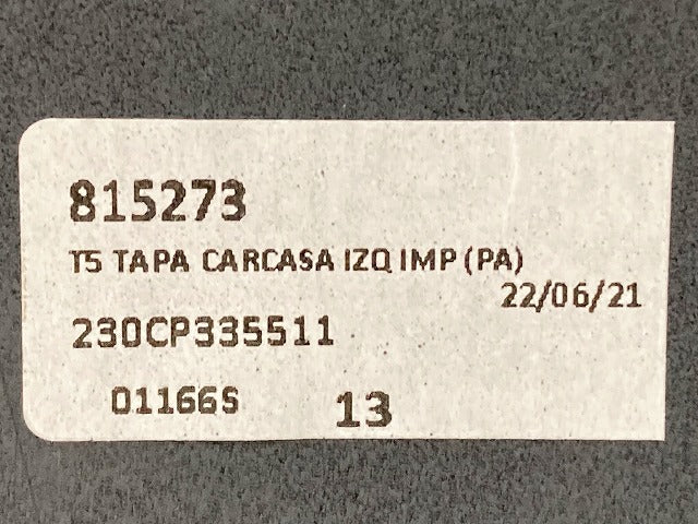 新品!407 SWプジョー/PEUGEOT 純正 左 ドアミラー カバー PP903085 8152.75 サフ プジョー(148385)