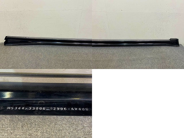 ES/ES300h/Fスポーツ AXZH10/AXZH11 純正 左 サイドステップ/サイドスカート TRD MS344-33006/52905-AY400 ブラック 223 レクサス(148419)