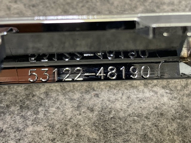新車取り外し!ハリアー 80系/MXUA80/MXUA85/AXUH80/AXUH85 純正 フロント バンパー モール 53122-48160/170/190 53122-48170(148429)