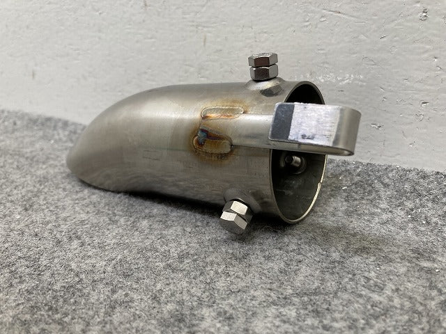 新品!プリウス等 純正 マフラーカッター 寸法6×10×18 直径5.5㎝ トヨタ(148458)