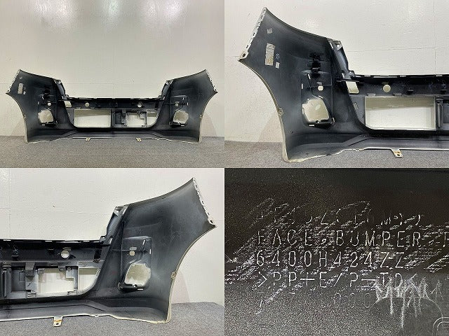 デイズ ルークス ハイウェイスター/B21A 純正 後期 フロント バンパー 6400H424ZZ ホワイトパール(3コートパール) SLN 日産(148466)