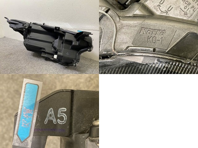 ヤリス KSP210/MXPA10/MXPA15/MXPH10/MXPH15 MXPH14/MXPH17 純正 左 ヘッドライト/ランプ レベライザーハロゲン 刻印A5 K0-1(148469)