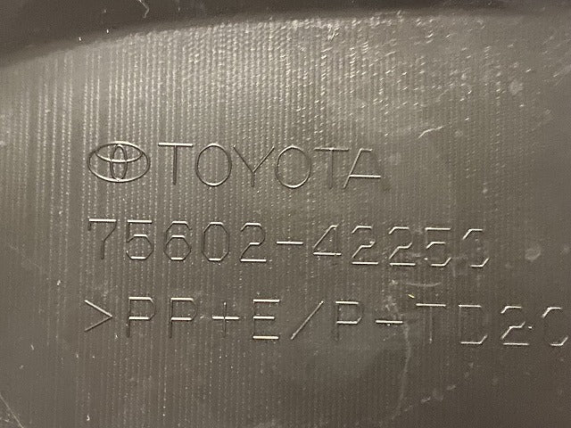新車取り外し!RAV4 ラブ4 60系/AXAN64 純正 左 フロント フェンダーアーチモール/オーバーフェンダー 75602-42250 素地 トヨタ(148488)