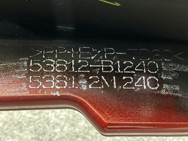 パッソ M700A/M710A 純正 左 フロント フェンダー 53812-B1240 ファイアークォーツレッドメタリック R67 トヨタ(148571)