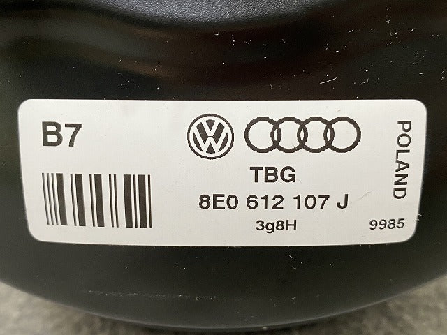 新品!A4 8E系 純正 ブレーキ サーボ 8E0 612 107 J 8E0612107J 未塗装 アウディ(148591)