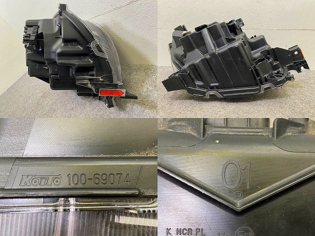 タント LA650S/LA660S 純正 左 ヘッドライト/ランプ LED レベライザー 刻印01 KOITO 100-69074 ダイハツ(148903)