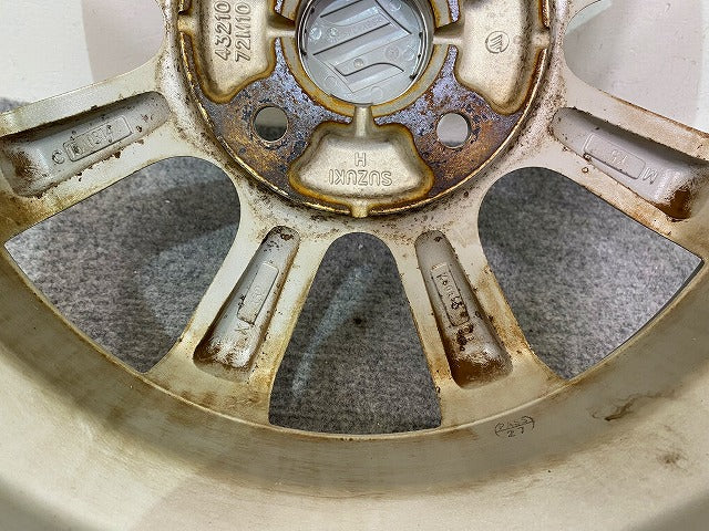 ワゴンR MH34S/MH44S 純正 ホイール 1本のみ 14x4.5J/ET45/4穴 4H/PCD100/ハブ径54mm 43210-72M30-27N スズキ(149007)