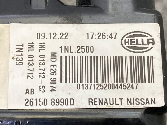 オーラ AURA/ノート NOTE FE13/FSNE13/E13/SNE13 純正 右 フォグランプ/フォグライト LED HELLA 1NL.2500 日産(149243)