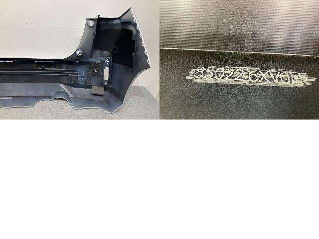 ノート/NOTE E13/SNE13 純正 後期 リア バンパー Rバンパー フェイス 85022 6XV0H ブリリアントシルバーメタリック K23 日産(149326)
