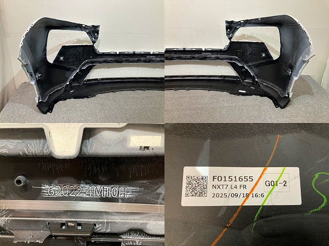 エクストレイル/X-TRAIL T33/SNT33 フロント バンパー Fバンパー 62022 4MT0H プリズムホワイト(3P) スーパーブラック XKJ 日産(149424)