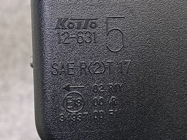 カローラ スポーツ 210系/NRE210H/NRE214H/ZWE211H/ZWE213H 純正 右 フィニッシャーランプ LED 刻印5 RH KOITO 12-631 81591-12231(149466)