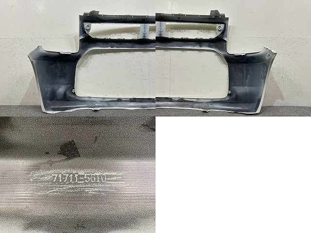 エブリィバン DA17V 純正 後期 フロント バンパー 71711-56T0 スペリアホワイト 26U スズキ(149486)