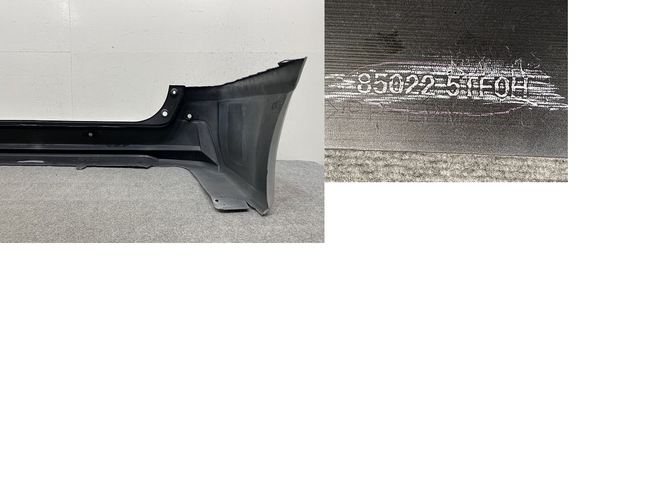 セレナ/ハイウェイスター C27/GFC27/GFNC27 e-POWER/HFC27 純正 前期 リア バンパー 85022 5TF0H ブリリアントシルバーメタリック(149491)
