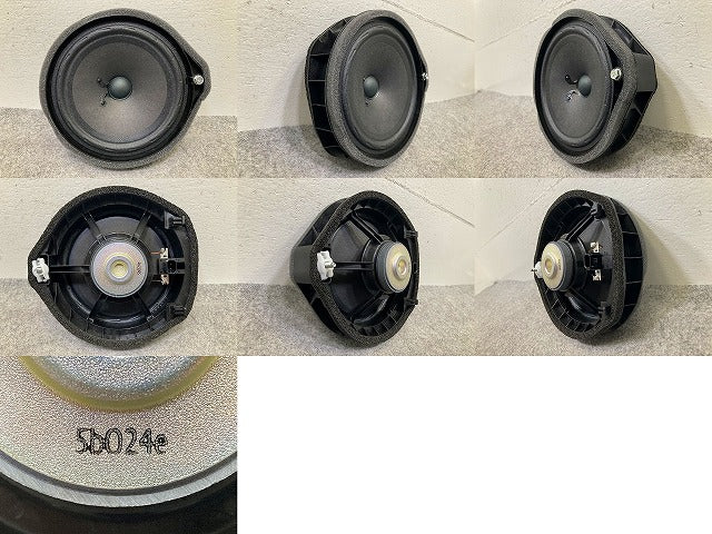 新車取り外し!フィット フリード N-BOX N-WGN 汎用 純正 ドアスピーカー 4点セット 5b024e 08A39-PW3-000B ブラック ホンダ(149593)