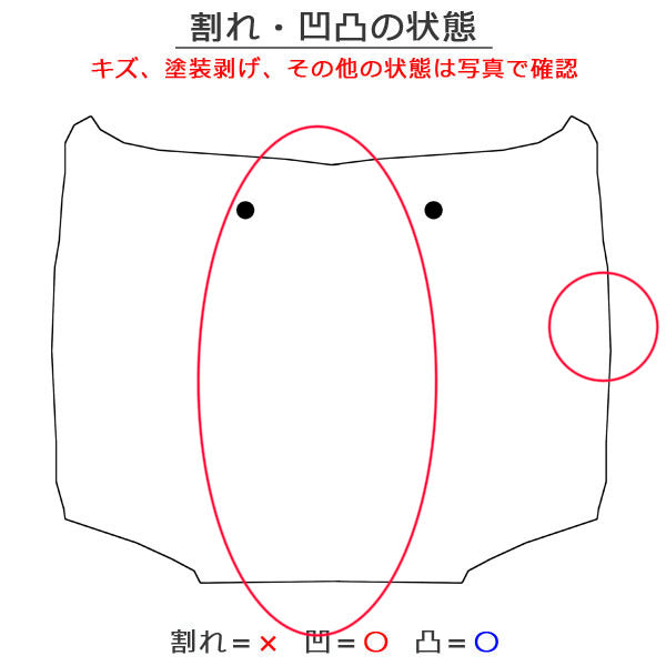 カローラ スポーツ 210系/NRE210H/NRE214H/ZWE211H/ZWE213H/ZWE219H/MZEA12H 純正 ボンネット/エンジンフード ホワイトパール 070(149632)
