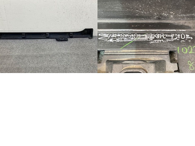 N-WGN/NWGN/Nワゴン カスタム JH3/JH4 純正 左 サイドステップ/サイドスカート 71850-TKR-J0 プレミアムベルベットパープルパール(149702)