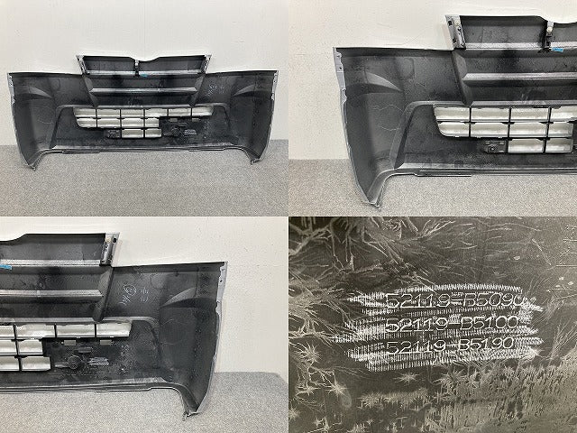 ハイゼット トラック S500P/S510P 純正 前期 フロント バンパー 52119-B5090/B5100/B5190 ブライトシルバーメタリック S28(149785)