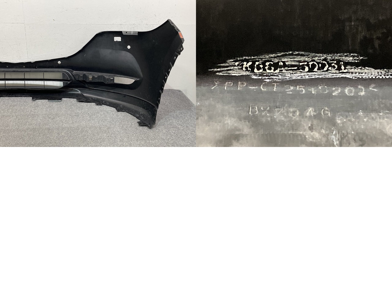 CX-5/CX5 KFEP/KF2P/KF5P 純正 前期 フロント バンパー KB8A-50031 マシーングレープレミアムメタリック 46G マツダ(149848)