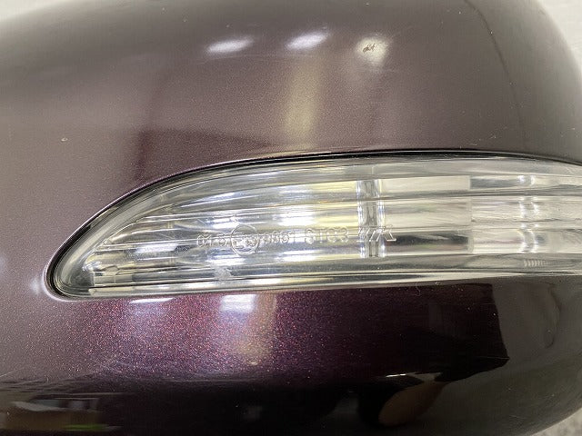 ムーヴ カスタム L175S/L185S 純正 左 ドアミラー 7線 ウインカー付 ST03 ミスティックレッドクリスタルメタリック R49 ダイハツ(149960)