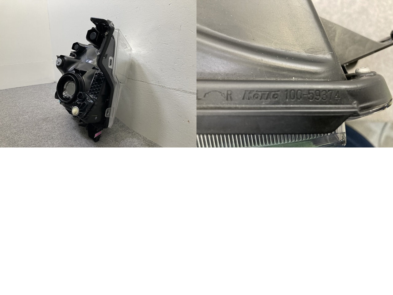 ワゴンR MH35S/MH55S/MH85S/MH95S 純正 右 ヘッドライト/ランプ レベライザーハロゲン RH KOITO 100-59374 35120-56T02 スズキ(150072)