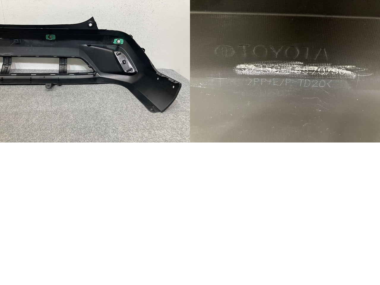 カローラ クロス ZSG10/MXGA10/ZVG11/ZVG15/ZVG13/ZVG16 純正 後期 リア バンパー Rバンパー 52159-16570/80 52159-16928 素地(150094)