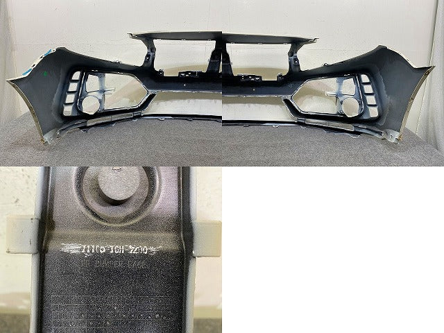 シビック タイプR FK8 純正 フロント バンパー 71100-TGH-ZZ00 チャンピオンシップホワイト NH0 ホンダ(150119)
