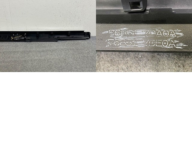 セレナ X/XV/C28/NC28 e-POWER/GC28 右 サイドステップ/サイドスカート 76851 7DA0A/76851 7DE0A シルバーメタリック K23 日産(150213)