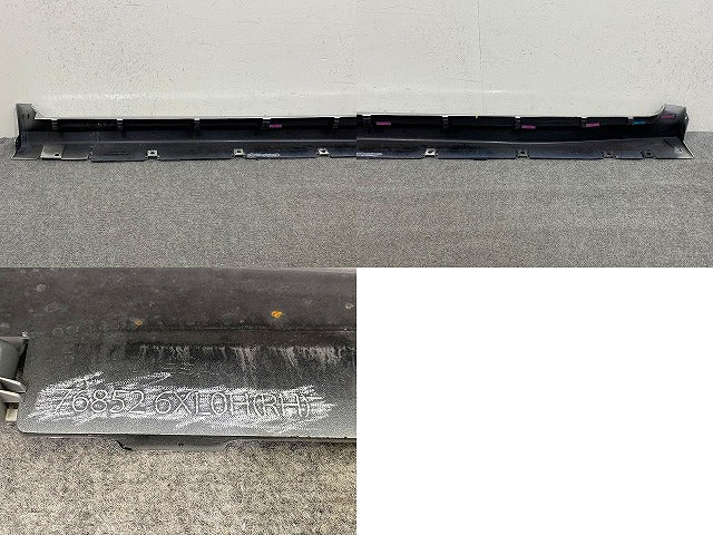 オーラ/AURA FE13/FSNE13 純正 右 サイドステップ/サイドスカート RH 76852 6XL0H ブリリアントシルバーメタリック K23 日産(150347)