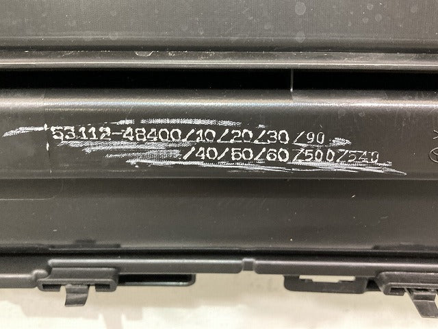 新車取外し!ハリアー 80系/MXUA80/MXUA85/AXUH80/AXUH85 純正 フロント グリル/ラジエーターグリル 53112-48400 53112-48480 素地(150520)