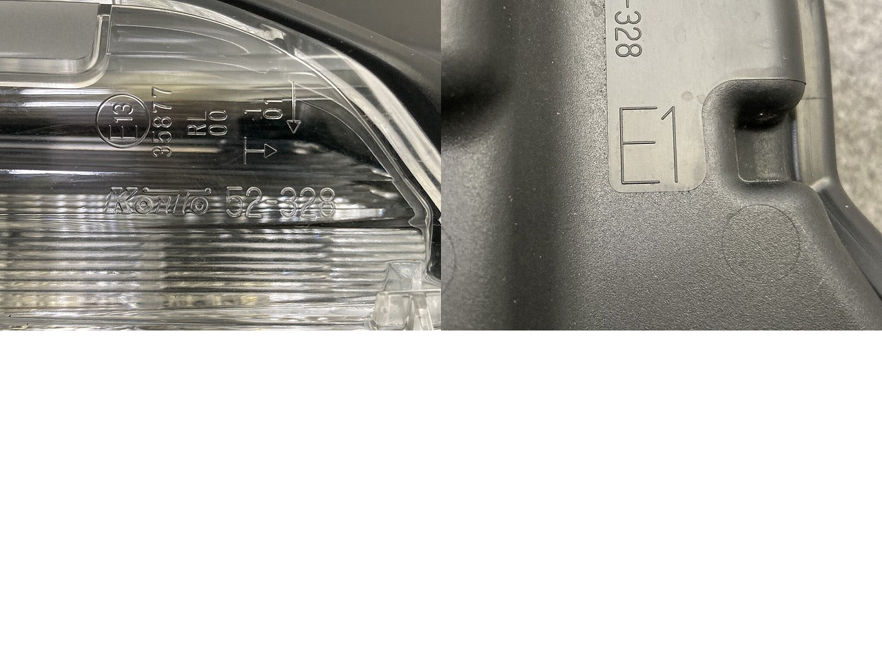 ヤリスクロス MXPB10/MXPB15/MXPJ10/MXPJ15 純正 右 フォグランプ/フォグライト LED デイライト RH KOITO 52-328 81430-52050(150621)