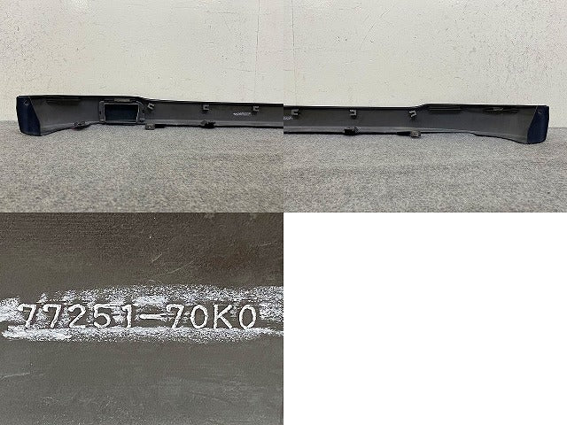 ワゴンR MH23S 純正 フロント スポイラー 77251-70K0 ミステリアスバイオレットパール ZED スズキ(150622)