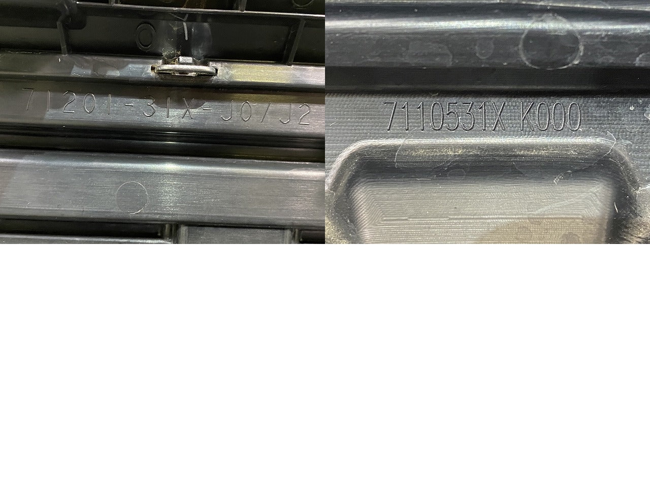 WR-V/WRV DG5 純正 フロント バンパー スポイラーグリル付 Fバンパー 7110131X K000 ゴールドブラウンメタリック YR604M ホンダ(150680)