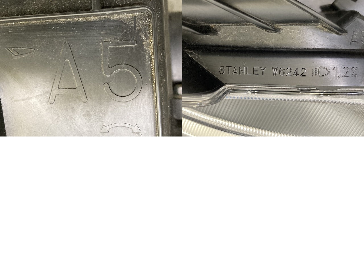 ルーミー/カスタム M900A/M910A 純正 後期 右 ヘッドライト/ランプ LED レベライザー 刻印A5 RH STANLEY W6242 81110-B1650 トヨタ(150708)
