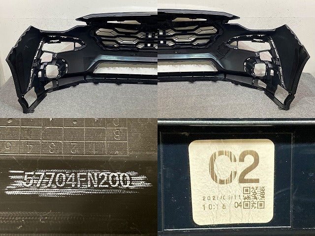 クロストレック GUE/GUD 純正 フロント バンパー グリル付 Fバンパー 57704FN200 マグネタイトグレーメタリック P8Y スバル(150756)
