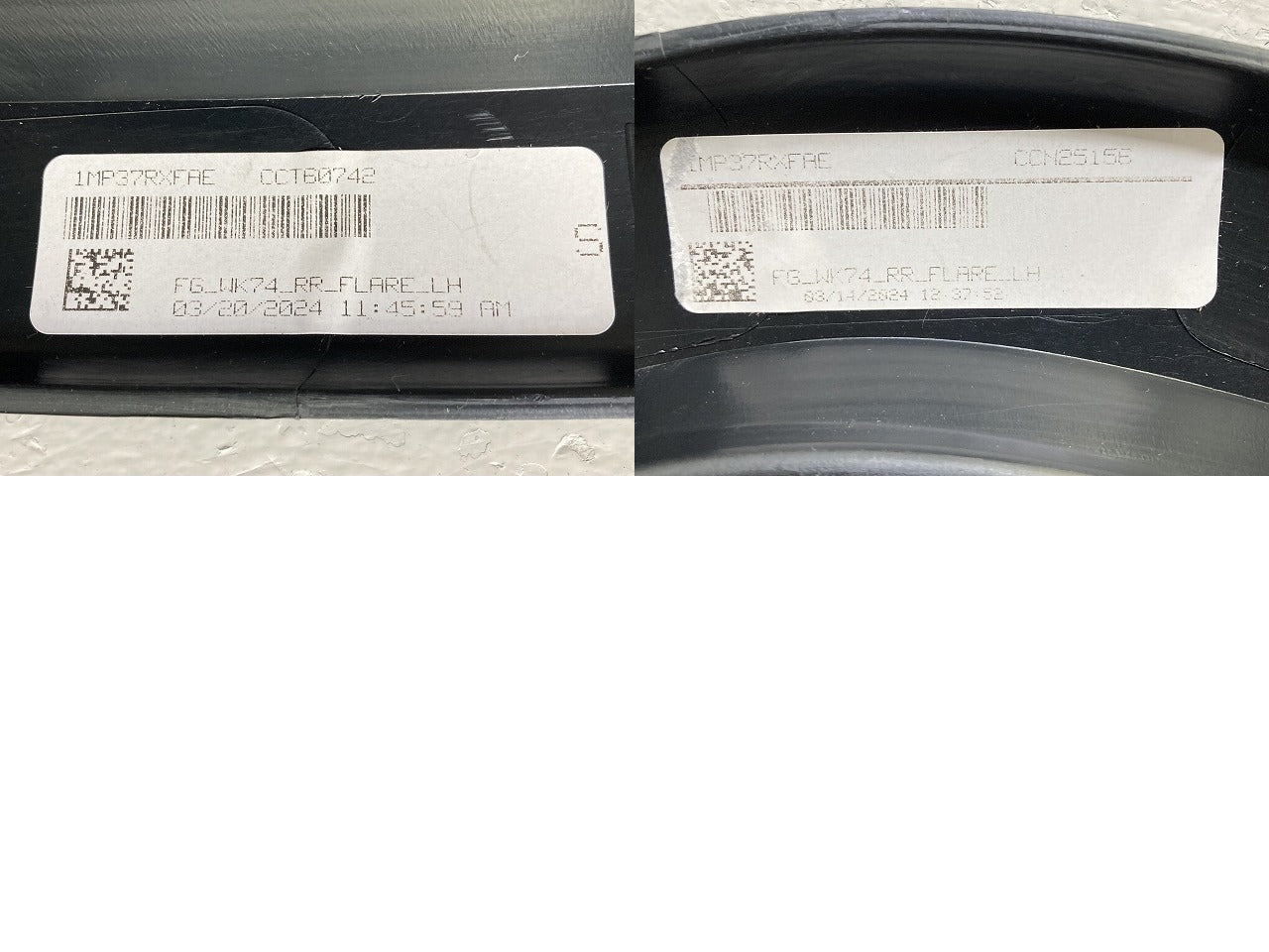 新品!ジープ/グランドチェロキー WK36 純正 左 リア ドア モール/プロテクター 1MP37RXFAE 1MP37RXFAE クライスラー(150770)