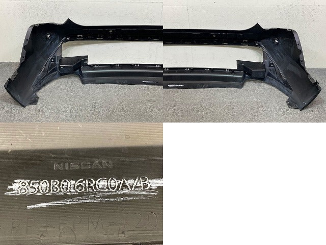 エクストレイル/X-TRAIL T33/SNT33 純正 リア バンパー Rバンパー 850B0 6RC0A/B 素地 日産(150785)