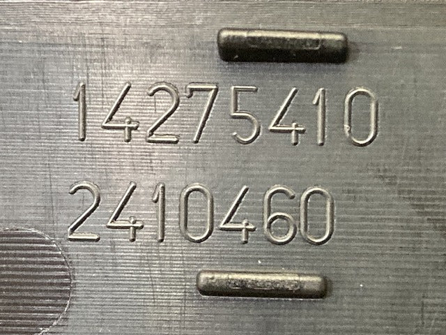 新品!F55/F56/F57 クーパー 純正 右 サイドスカットル トリム フェンダーバッジ 14275410/2410460 ブラック ソリッド MINI(150978)