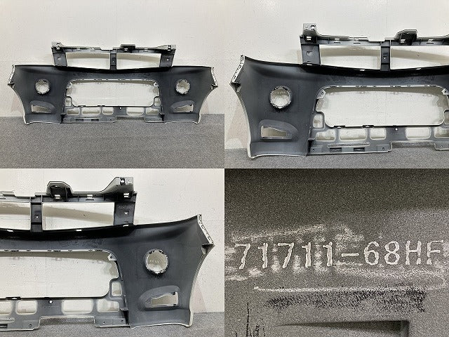 エブリィワゴン DA64W 純正 後期 フロント バンパー Fバンパー 71711-68HF パールホワイト Z7T スズキ(151378)